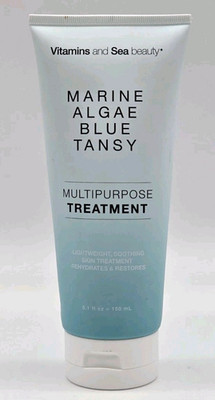 Vitamins and Sea Beauty Marine Algae Blue Tansy Multipurpose Treatment  New