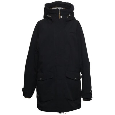 Didriksons 1913, Parka, Damen, Größe: 46, Schwarz, Einfarbig #kkZ