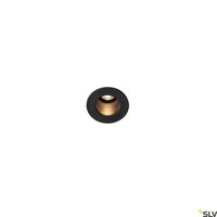 Schwarz Moderne Einbauleuchte Downlight Lampe 3000K 70 Lm 1X1,2W/Led IP20 12°