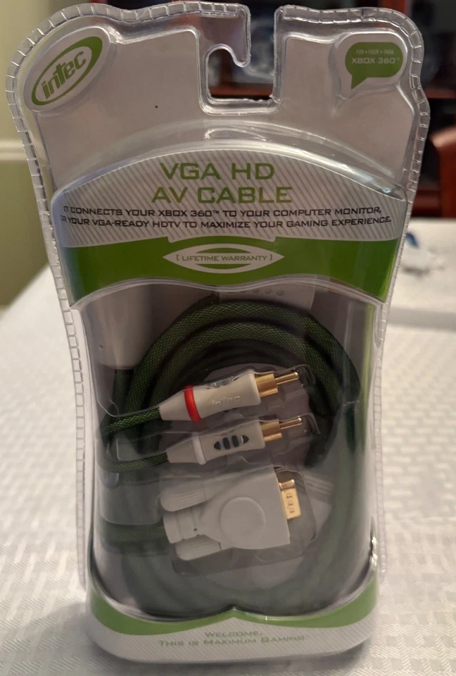 Intec VGA HD AV Cable for Xbox 360 - Image 4 of 4
