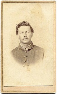 21st Michigan Infantry Sergeant William A. Kent KIA Signed 1863 Civil War CDV