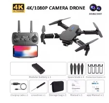 Drone 2025 4K HD Dual Camera WiFi FPV RC Foldable Quadcopter  Wide-Angle HD
