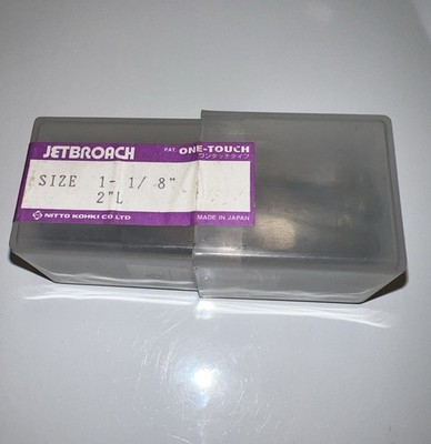 NITTO KOHKI JETBROACH 1 1/8''- 2''L ONE TOUCH Annular Cutter TCT