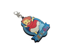 Studio Ghibli Ponyo Rubber Keychain Official Hayao Miyazaki Anime Bag Clip 2008
