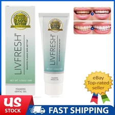 Toothpaste Gel, Clinically Proven to Remove Plaque 250% Better, Improves Gum Hea