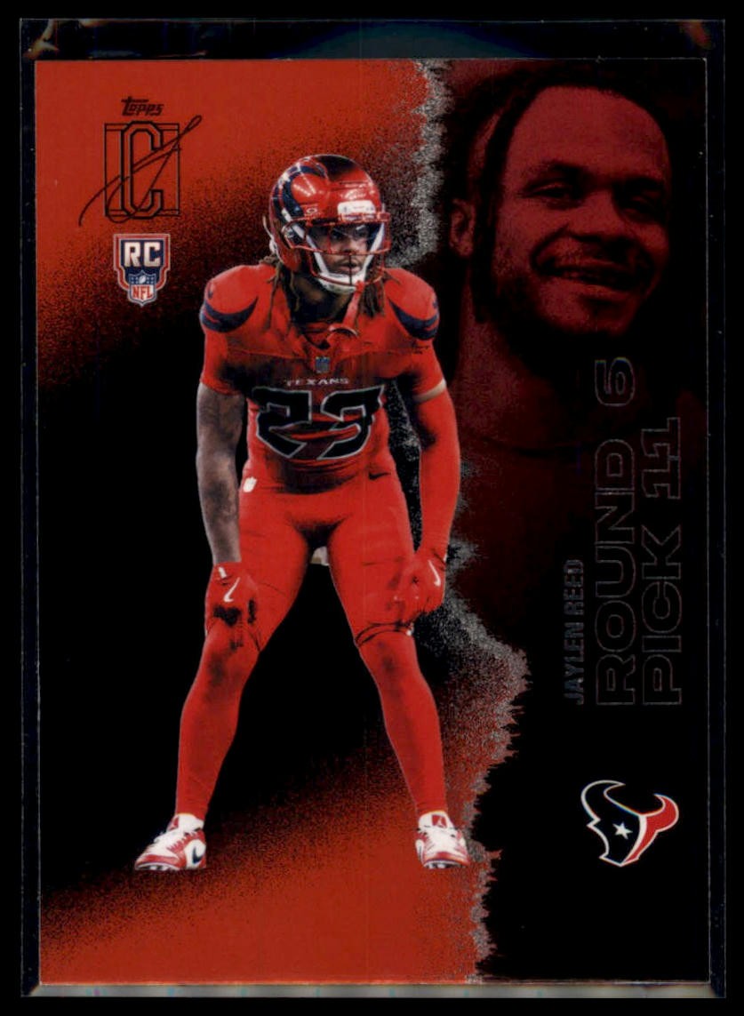 2025 Topps Signature Class #168 Jaylen Reed Red & Black