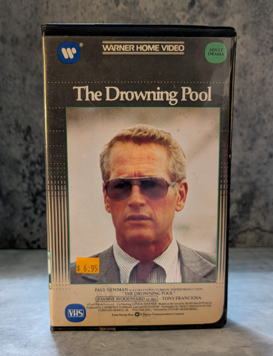 The Drowning Pool VHS. Warner Home Video big clamshell. TESTED! Newman ...