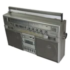 Realistic SCR-8 14-778A AM/FM Cassette Boombox Radio Works Tape Won't Play