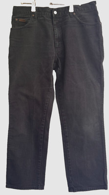 Herren Jeans Wrangler  Gr.36/30 Texas Schwarz  - Top