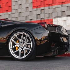 20" MV Forged MVF5 Silver 20X9 20X11 Concave Wheels Rims Fits Ferrari 488