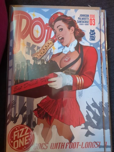 Pop Kill #3 - Adam Hughes  NM + Free 2025 Marvel Voices FCBD 