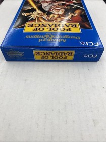 NES Nintendo Advanced Dungeons & Dragons Pool of Radiance In Box Tested 1991