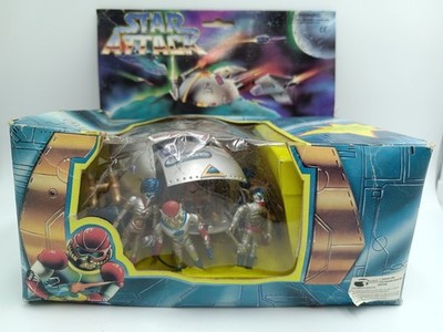 Star Attack Colection 90 Colorforms Aliens Outer Space Men Bootleg With Figures