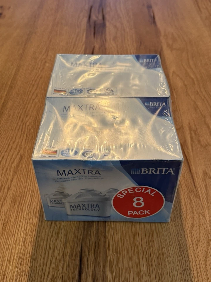 Genuine Brita Maxtra Compatible Water Filter Cartridges Pack Of 8 - Brand New - Image 2 of 4