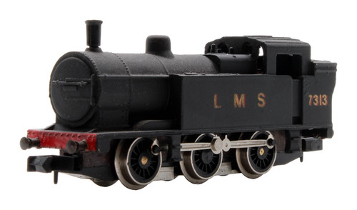 GRAHAM FARISH SPUR N 1706 LMS SCHWARZ "7303" ALLZWECK-TANKLOKOMOTIVE | Condition: Used