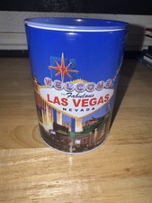 Las Vegas Nevada Souvenir Coin Bank Welcome to Fabulous Las Vegas Money Box