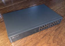 TP-LINK 16-Port Gigabit Easy Smart PoE Switch with 8-Port PoE TL-SG1016PE