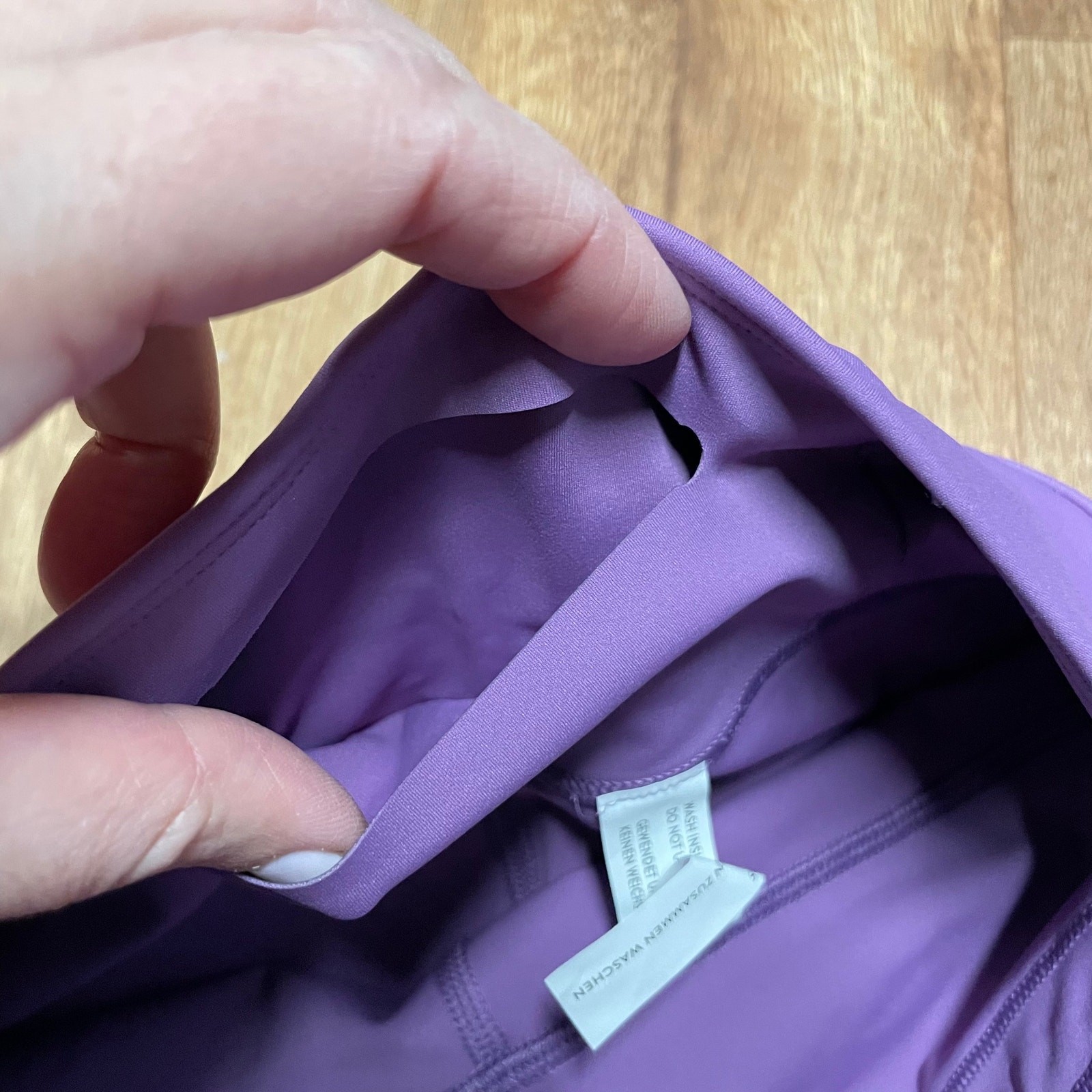 Peloton Solid Purple Essential Capri Leggings Bas… - image 5