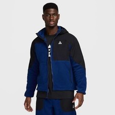 Nike ACG "Wolf Tree" Polartec Fleece Hooded Jacket Black | HJ2458 010