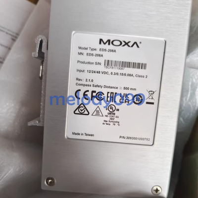 1PC New MOXA EDS-208A  100Mbps switch with 8 ports