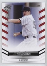 2015 Leaf Draft Exclusive Red 4/5 Kyle Holder #28 q3g