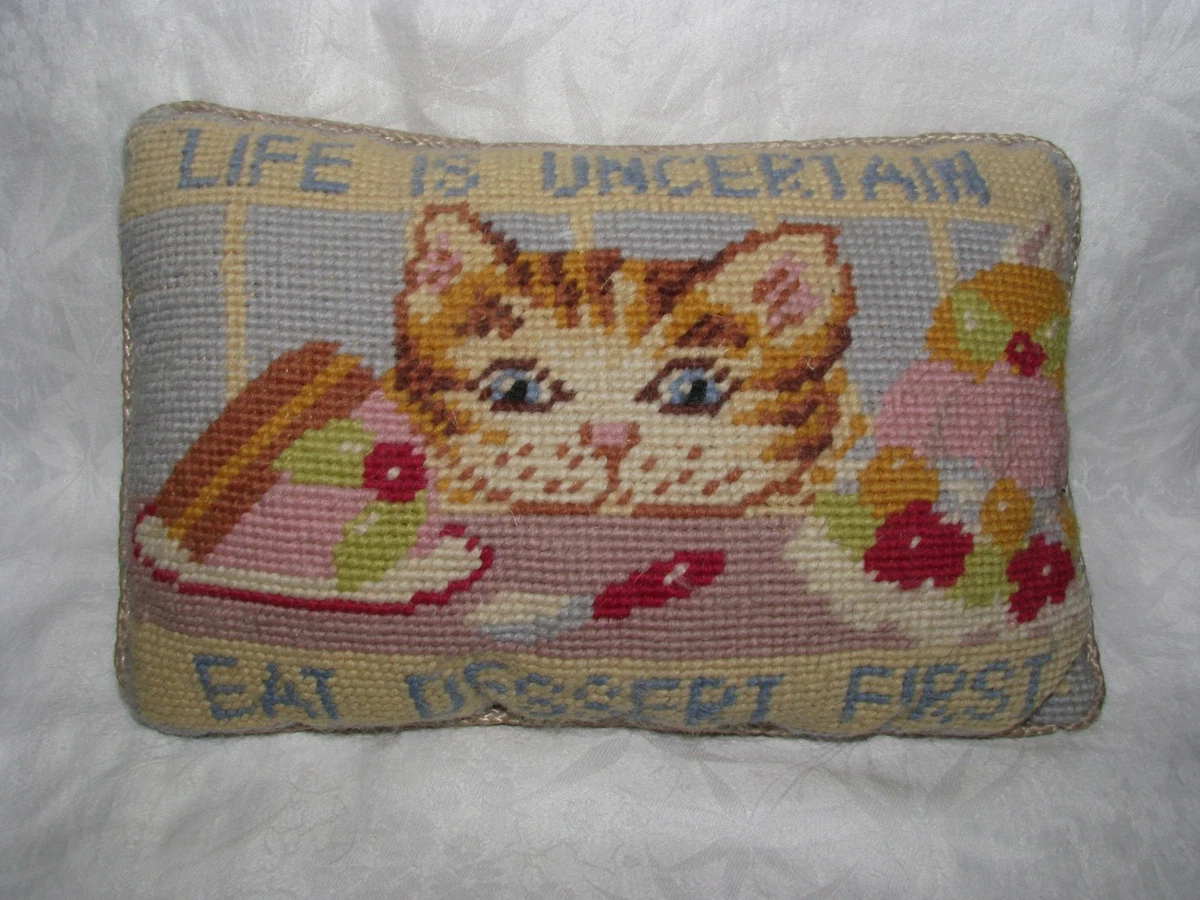 Kit De Almohada De Punto De Cruz Contado DIY "Mundo De Animales", Kit De Funda De Almohada Bordada, Kit De Cojín De Bordado, Regalo Para Mujeres