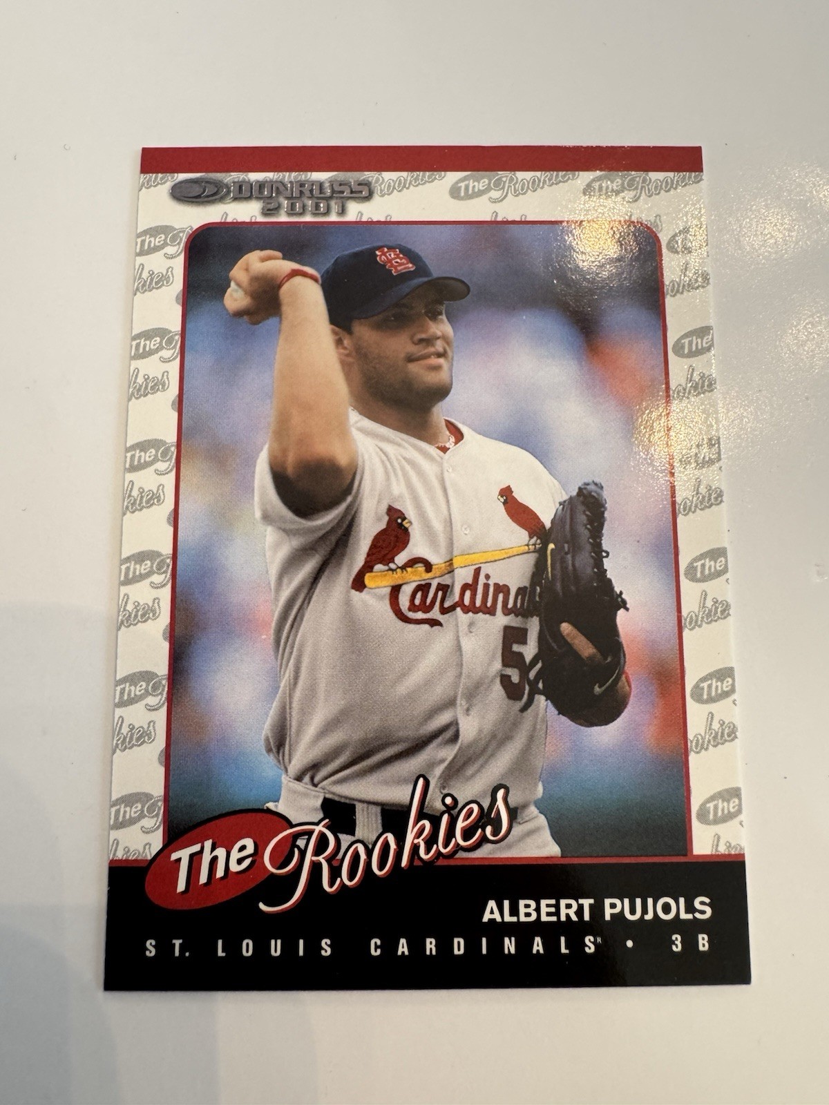 2001 Donruss The Rookies - Albert Pujols #R97 (RC)