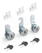 Bicafa Zinc Alloy Cabinet Locks with Keys, Keyed Alike Cam Lock for File