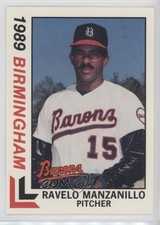1989 Best Birmingham Barons Ravelo Manzanillo #13 0f8