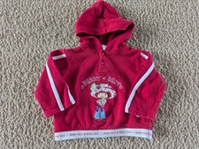 Vintage 2003 Y2K Strawberry Shortcake Jacket Hoodie Pullover 18 months GUC