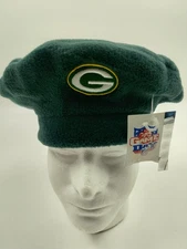 Green Bay Packers Beret/Hat/Cap Game Day Drew Pearson Co. NWT Free Shipping