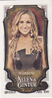 DIANNA RUSSINI ESPN TOPPS ALLEN & GINTER MINI A&G BACK #281 2024
