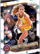 2025 Panini Prizm WNBA #31 Sarah Ashlee Barker Ice Prizms