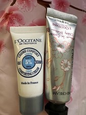 L'Occitane Cherry Blossom Hand Cream Comforting Light Cream. 35ml each