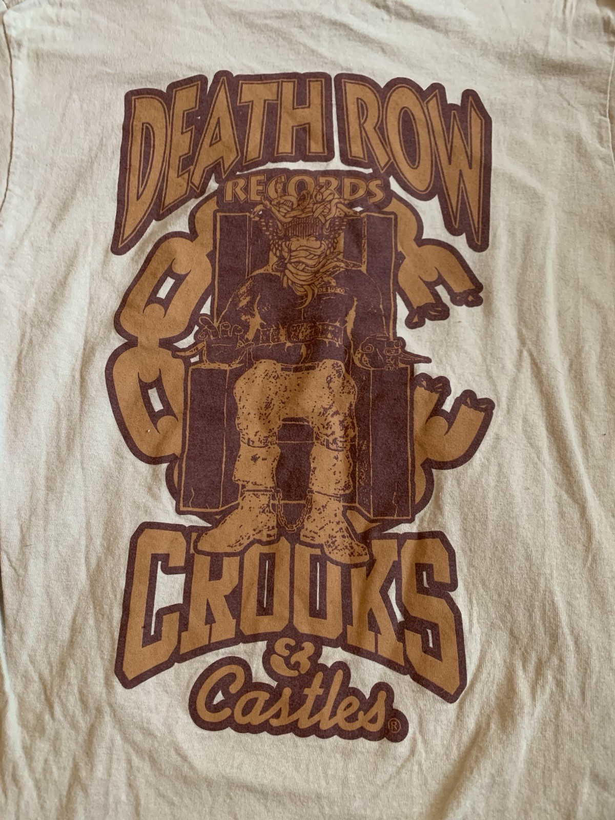 FILA T shirt uomo Death Row Records taglia media