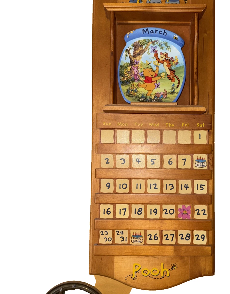 ◆超美品珍品♡WINNIE THE PHOO 万年カレンダー 超希少インテリア winnie the pooh calendar products for sale | eBay