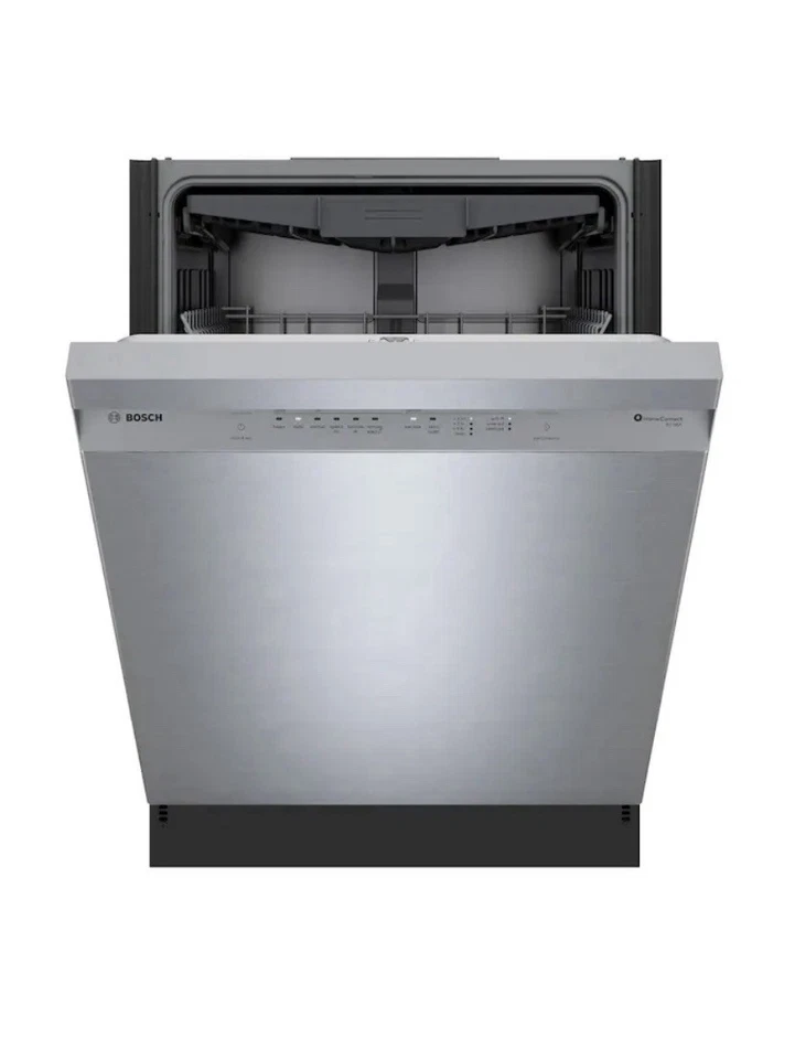 BOSCH 300 Series 24 pulgadas Control Frontal Lavavajillas Incorporado con Tercer SHE3ADF5N Foto 3 de 4