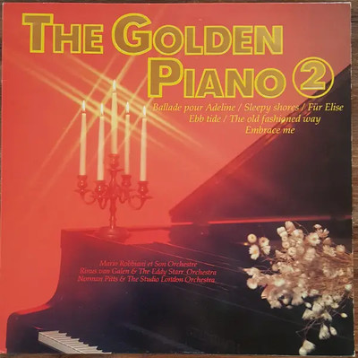 LP Mario Robbiani, Rinus van Galen, Norman Pitts a.o. The Golden Piano 2 MCR