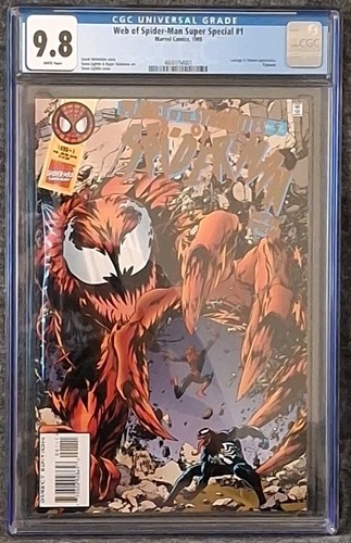 Web of Spider-Man Super Special #1 '95 CGC 9.8 Planet of the Symbiotes Pt 5 of 5