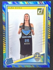 2025 Panini Ajsa Sivka (RC) Parallel 22/75 Chicago Sky