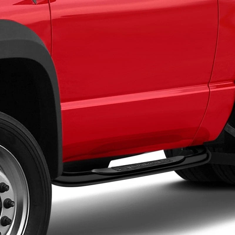 For Ram 3500 2011-2018 Dee Zee DZ3700301 3" Black Round Nerf Bars Foto 2 de 4