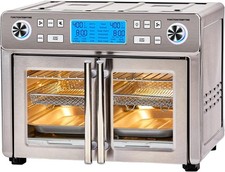 Emeril LaGasse Extra Large Dual Zone Air Fryer Toaster Oven DZEL24-02
