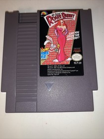NES Who Framed Roger Rabbit NES Nintendo Game With Box And Nintendo Sleeve.