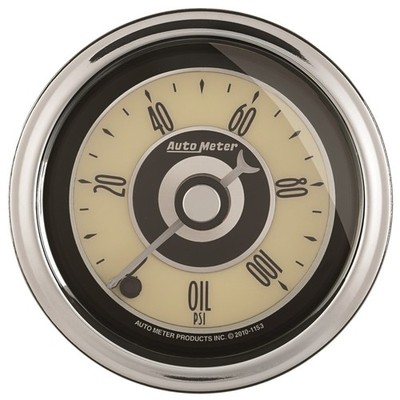 AutoMeter 1152 Cruiser AD 2 1/16  Full Sweep Electric Oil Pressure Gauge 0 100