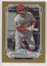 2019 Bowman Sterling Rookie Gold Refractor 42/50 David Fletcher #BSR-97 6fs