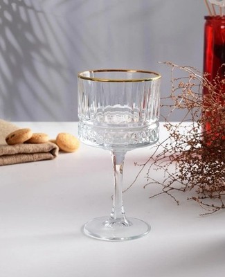 4er Pack Pasabahce Elysia Golden Touch Cocktailglas 500ml Gold