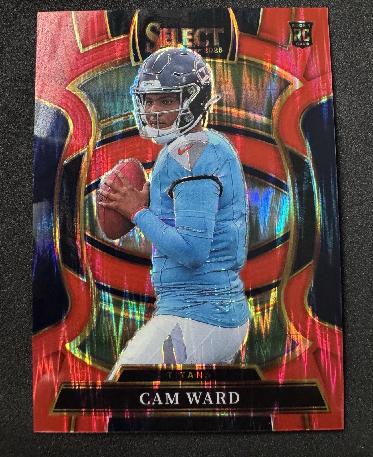 2025 Panini Select - Concourse Cam Ward #26 Red Wave /249 