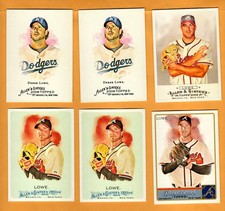 Derek Lowe lot of 11 A & G Baseball - UNLIMITED SHIPPING FOR $4.00