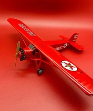Wings of Texaco 1929 Curtiss Robin Airplane 6th Die Cast Metal Bank Model