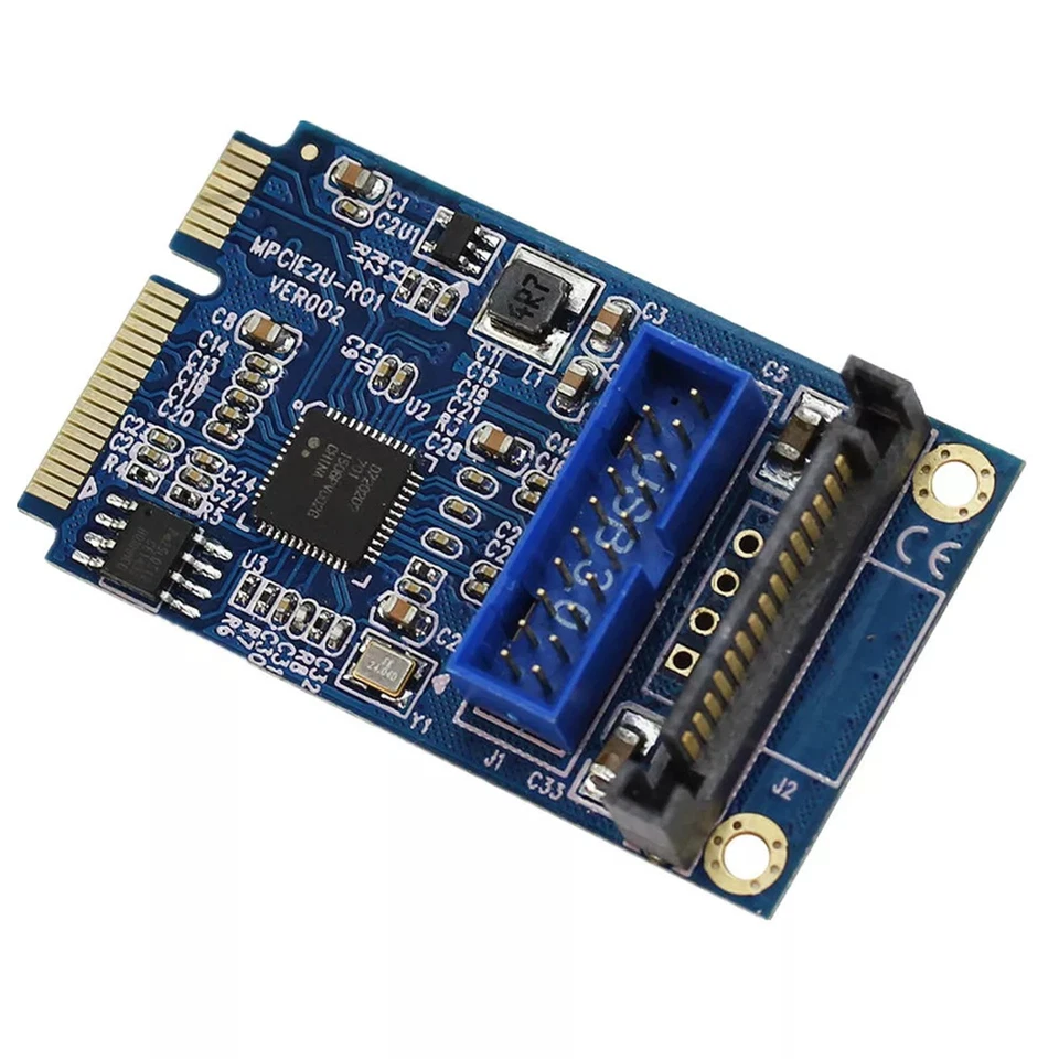 Mini Pci-E To USB3.0 Adapter Card Mini Pcie To 19Pin 20Pin Usb 3.0 Expansion - Image 3 of 4
